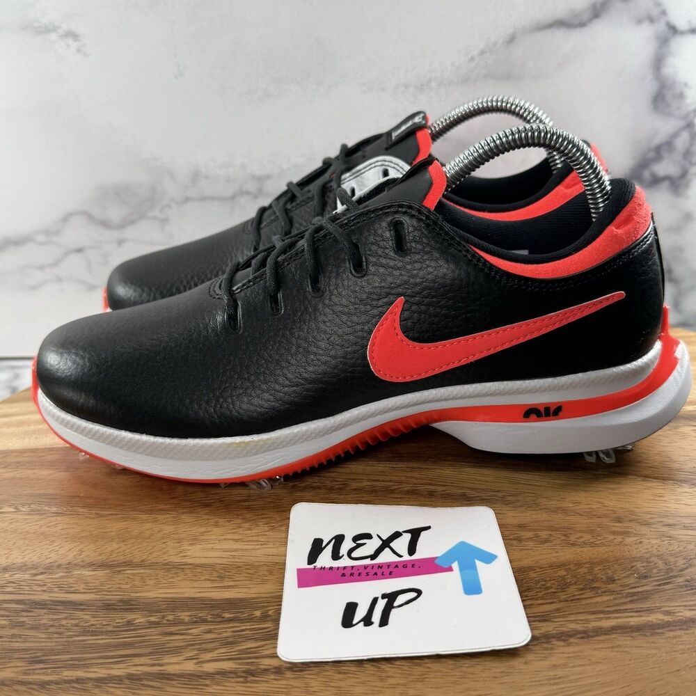 Men’s 7/Womens 8.5-Nike Air Zoom Victory Tour 3 Golf Shoes Black/Orange